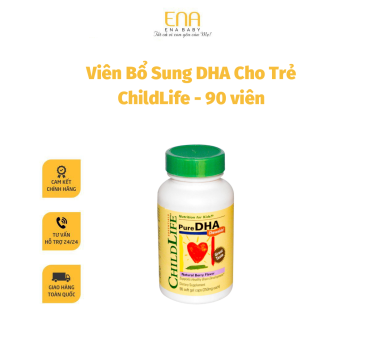 Viên Bổ Sung DHA Cho Trẻ ChildLife - 90 viên